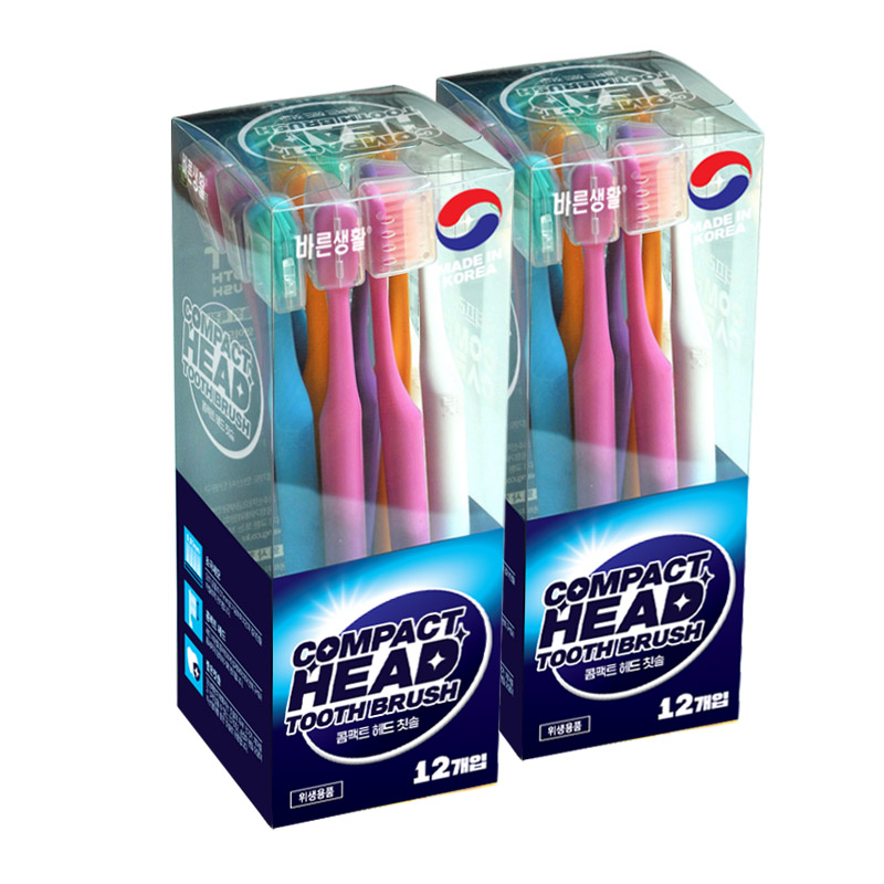 부광약품 얇은헤드 칫솔 초극세모 12입