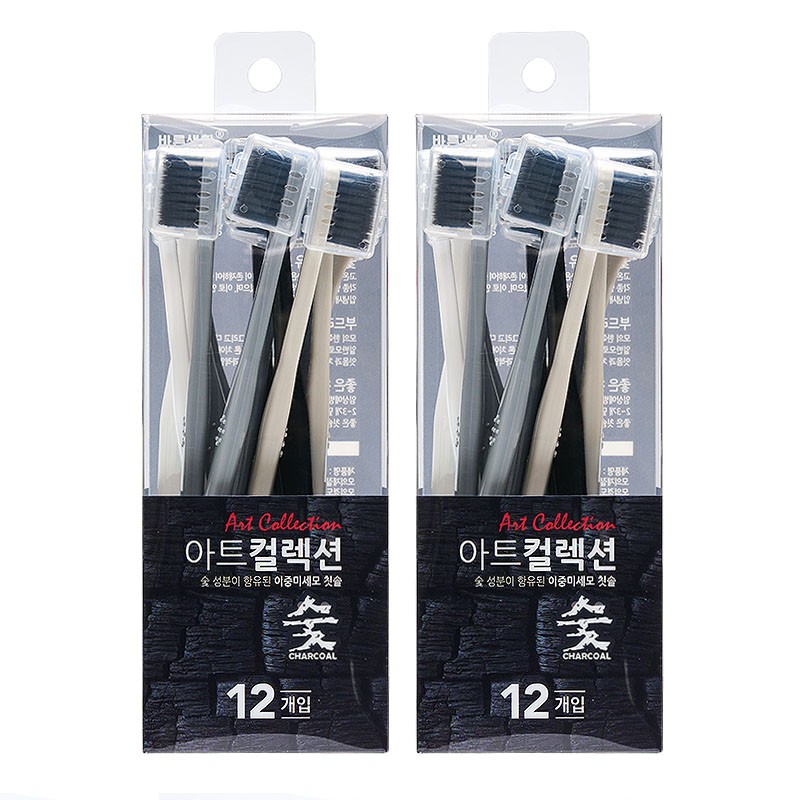 부광약품 얇은헤드 칫솔 초극세모 12입+12입