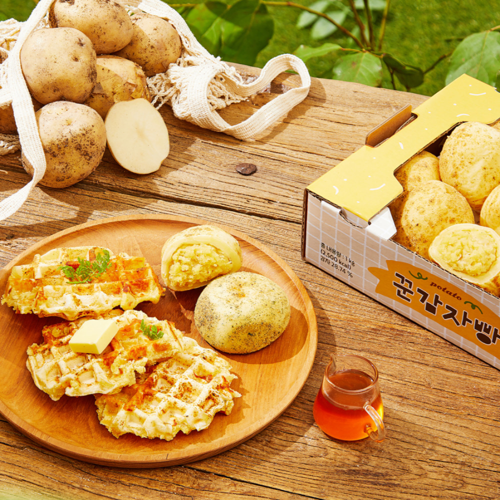 빵 1개당 감자 1개이상! 진짜 리얼 감자빵 (100g x 10개)