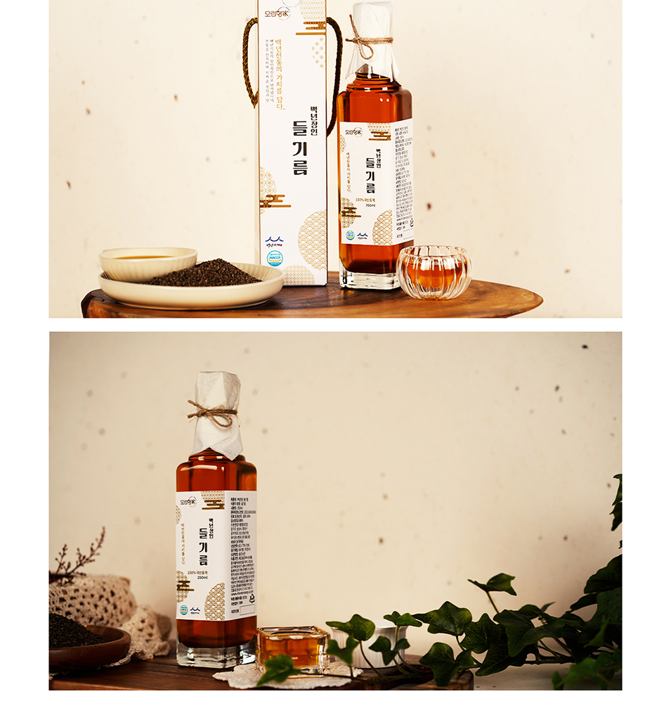 모란향가 저온압착 국내산 들기름 250ml