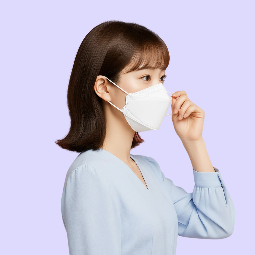 식약처인증_[국산] 에어블링 마스크 100매