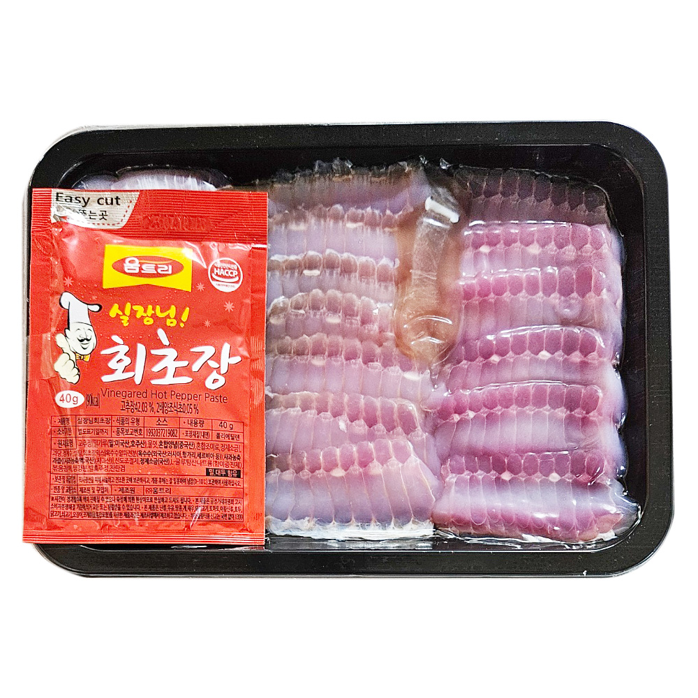 자연산 흑산도 홍어 250g / 500g (양념장포함) (약한숙성, 중간숙성, 강한숙성) / 전남목포