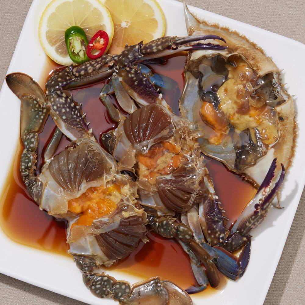 연평도 못난이 암꽃게장 간장게장  알배기 3kg 5미 대표이미지 섬네일