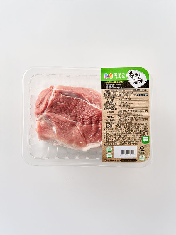 무항생제 한돈 앞다리(수육용, 500g)｜목우촌