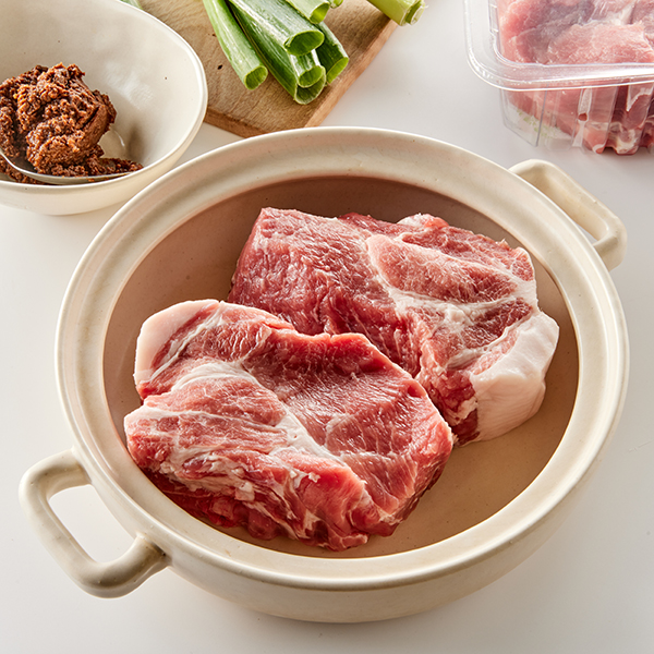 무항생제 한돈 목살(수육용, 1Kg)｜목우촌 대표이미지 섬네일