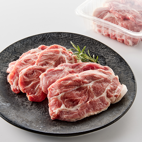 무항생제 한돈 목살(구이용, 500g)｜목우촌