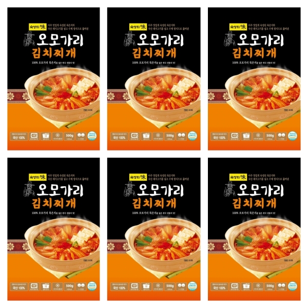 오모가리김치찌개 500g*6개