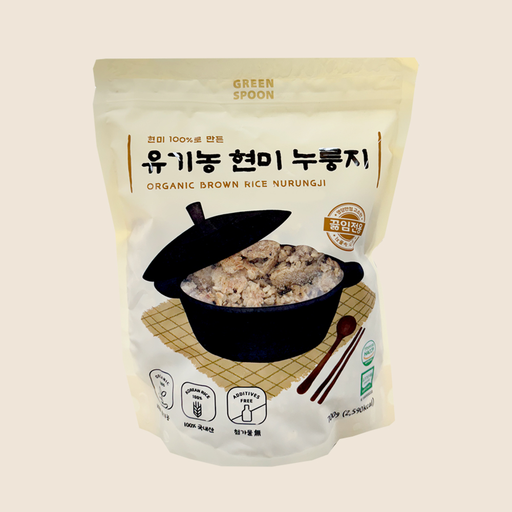 초록숟가락 유기농 현미 누룽지 700g 대표이미지 섬네일