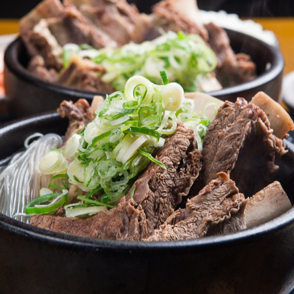 참숯한우천국 일키로 갈비탕 1kg(1팩,4팩)