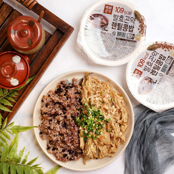 발효곤약 현미밥/렌틸콩밥/쌀눈밥 150g*10팩