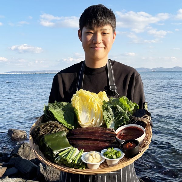 포항 구룡포 해초 과메기 야채세트 완전손질 꽁치 햇과메기