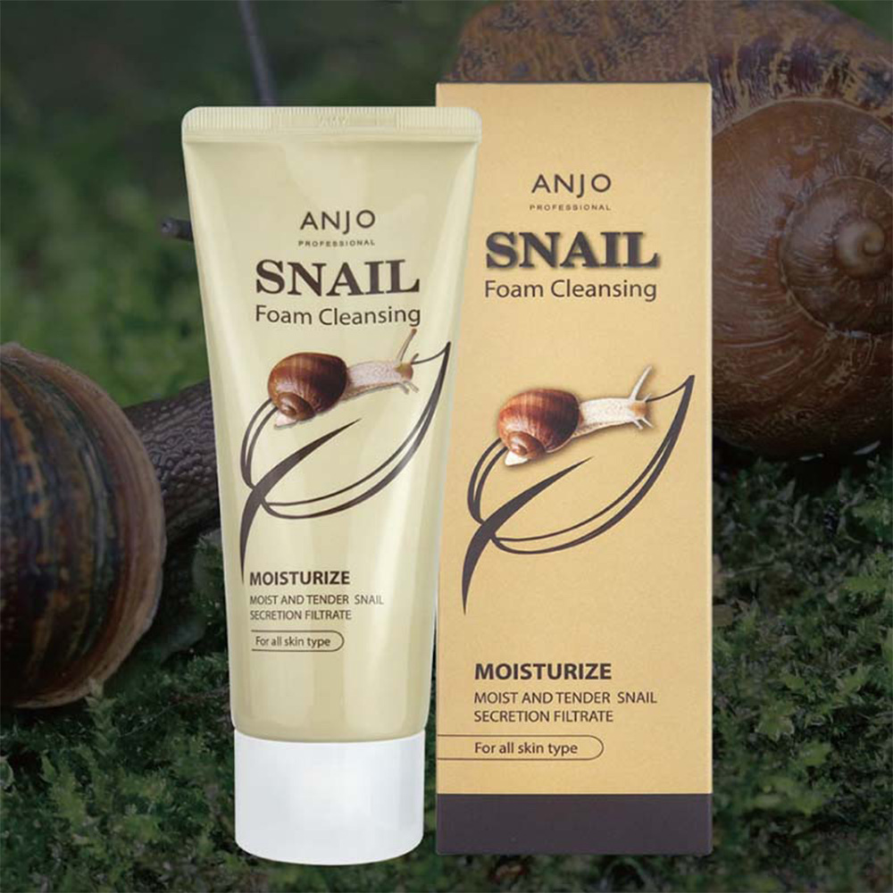 세수만하면 쥐젖제거+피부재생! [앙쥬] 스네일 딥클렌징폼 100ml 5+1