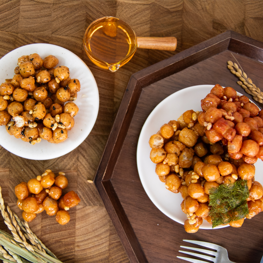 전통담은 수제 황기 먹은 오란다 120g (6개입) 알룰로스첨가 국내산 현미튀밥