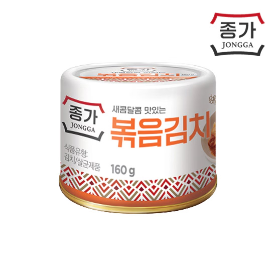 종가 맛김치 볶음김치 160g 4개 여행용김치 대표이미지 섬네일