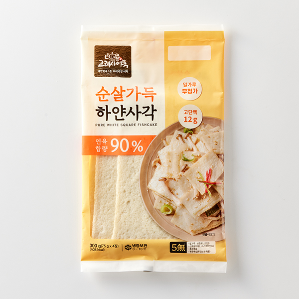 고래사 순살가득 하얀사각 어묵 (300g)